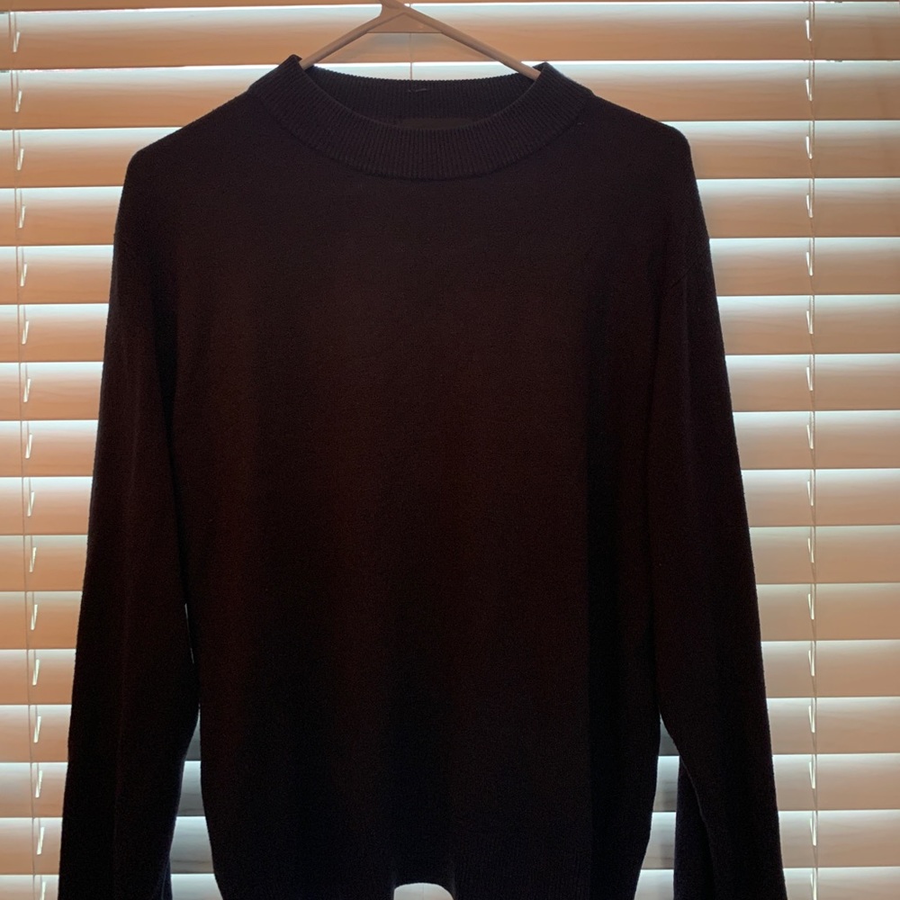 Navy sweater